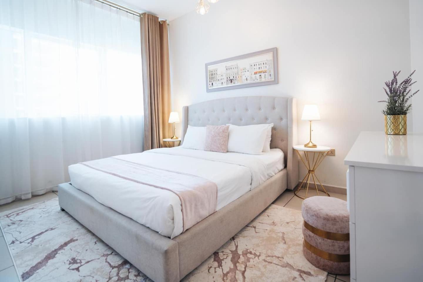 Charming Warm Suite With Amazing Views Of The City Dubai Exterior foto